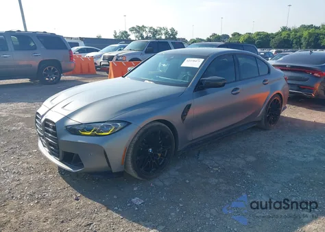 2024 BMW M3 Competition from USA, damaged, VIN WBS43AY00RFT26788